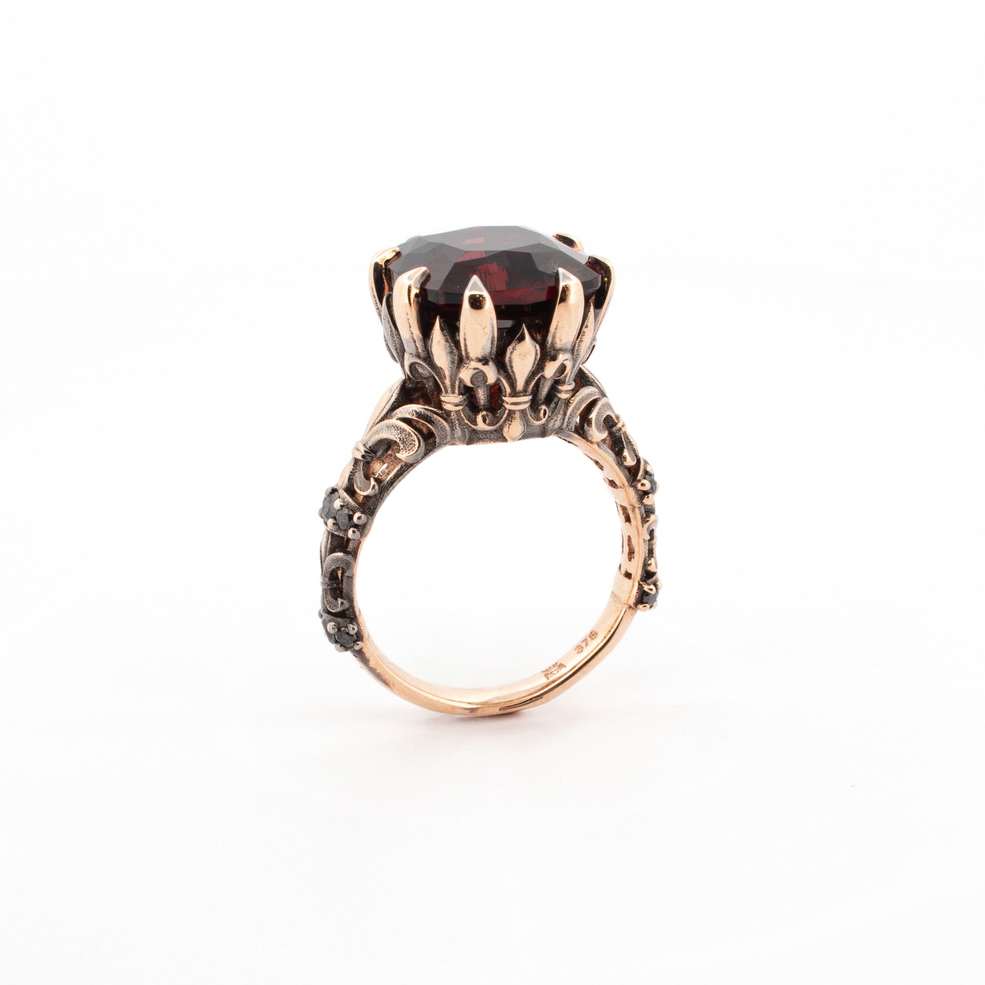 Medieval Treasure Garnet ring